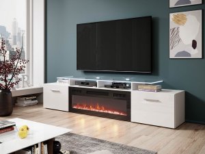 Rova EF TV szekrény kandallóval Rova EF TV szekrény kandallóval