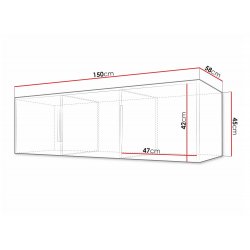 Bali Lux D3 + Nadstawka gardróbszekrény