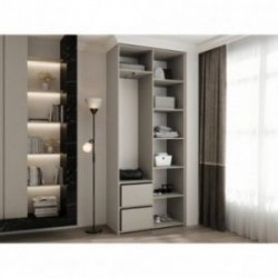 Como 3 100 (Gł.40) + 1Kpl. Szufl(2Szt.) gardróbszekrény
