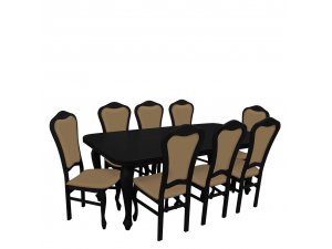 Asztal szék komplett RB009