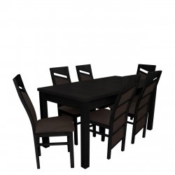 Asztal szék komplett RB019