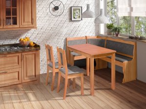 Mini III konyhasarok + asztal + két szék