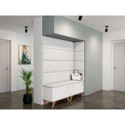 Pag ifjúsági szobába kárpitozott falpanel 40x30