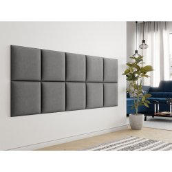 Pag hálószobába kárpitozott falpanel 42x42